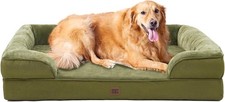 Extra Large Orthopedic Dog Couch Bed - 44x32 in, Memory Foam  Washable Cover