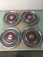 1970'S 1971-1972 CADILLAC DEVILLE FLEETWOOD 16" HUBCAPS SET OF 4 WHEEL COVERS