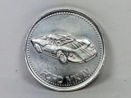 Hot Wheels Redline 1972 Ford MK IV Shell’s Coin Game Token