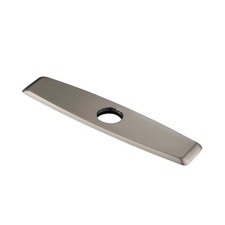 KRAUS Deck Plate for Kitchen Faucet in Spot Free Stainless Steel, DP02SFS