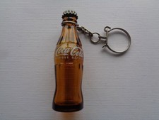 PORTE CLE BOUTEILLE EN VERRE  COCA COLA  ANNEE 60