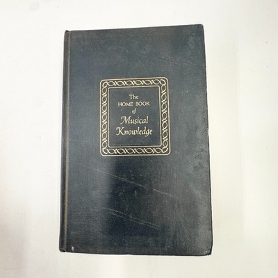 The Home Book of Musical Knowledge by Davis Ewen 1954 Hardcover Vintage! 1st Ed