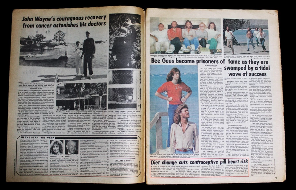 THE STAR WEEKLY TABLOID CELEBRITY GOSSIP MAGAZINE 24 APRIL 1979 BARBRA STREISAND Foto 3 de 4