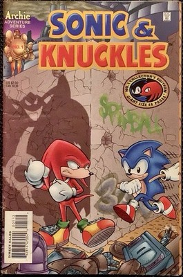 Sonic & Knuckles No.1 Collector's Edition Comic-Archie Adventure Series-Gaming