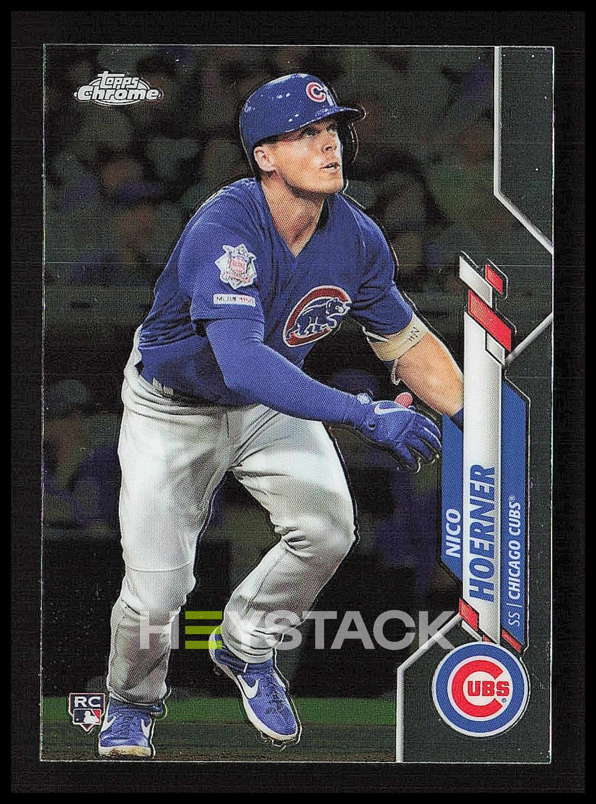 2020 Topps Baseball Chrome Nico Hoerner #161 RC Chicago Cubs