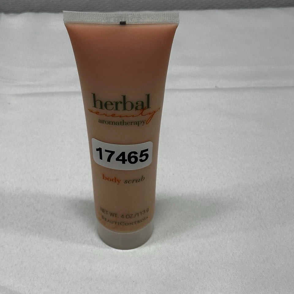 NOS BeautiControl Herbal Serenity Aromatherapy Body Scrub 4 oz. Full Size NEW - Image 4 of 4