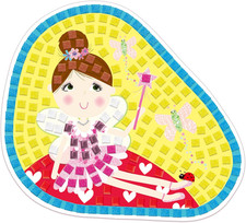Galt Fairy Sparkle Mosaics -Childrens Glitter Mosaic Set,Arts and Crafts Kit ...