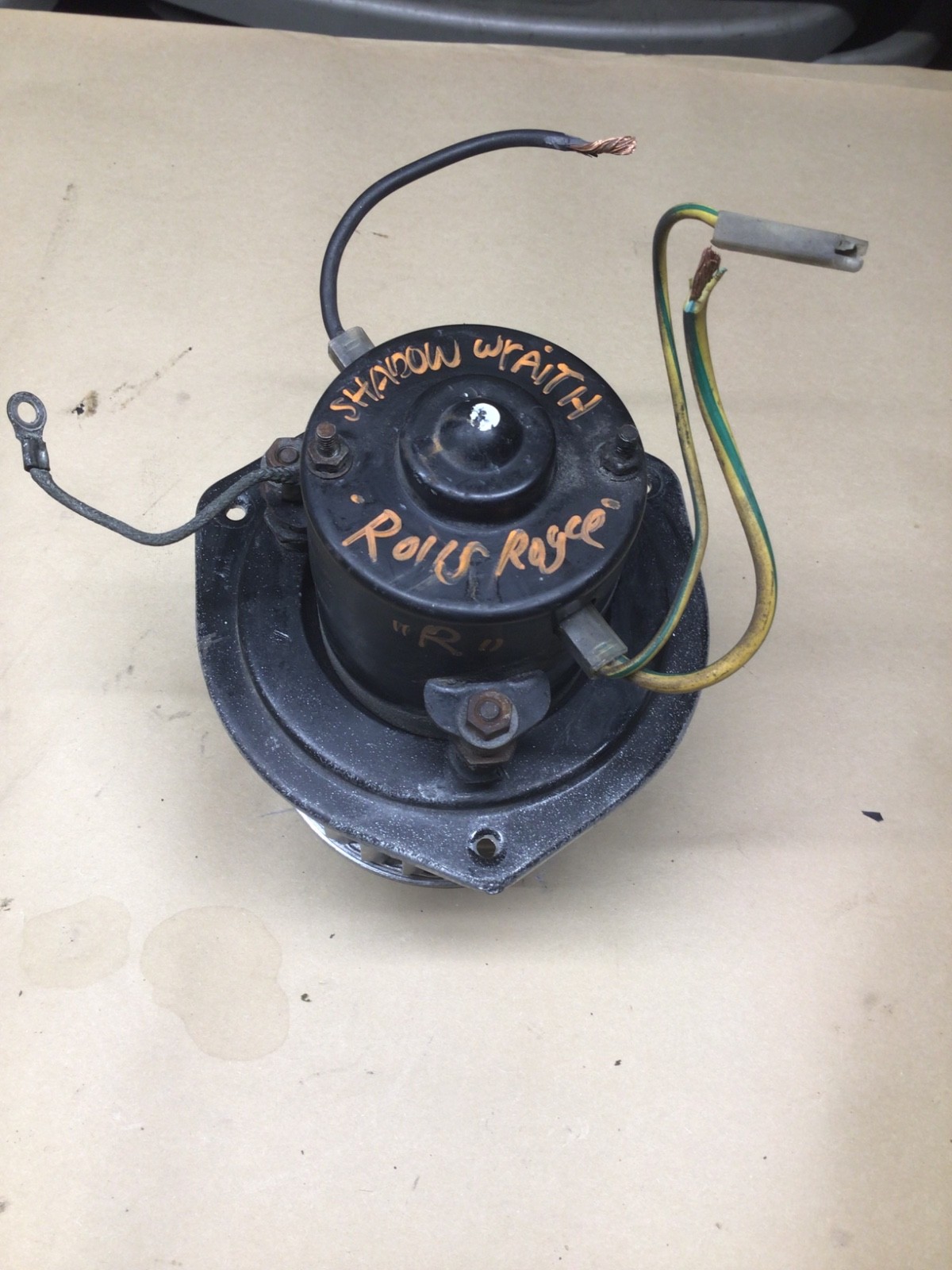 1966-80 Rolls Royce Silver Shadow  Wraith II AC Heater Fan Blower Motor “TESTED”