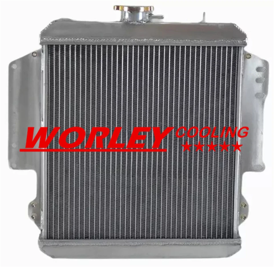 3 Row Aluminum Radiator For 1986-1988 Suzuki Samurai 1.3L I4 86 87 88 Manual MT - Image 3 of 3