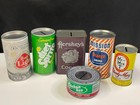 Lot of 6 Vintage Repurposed Piggy Banks - Beer, Soda, Cocoa, Juice, Tuna & Blood — photo 2