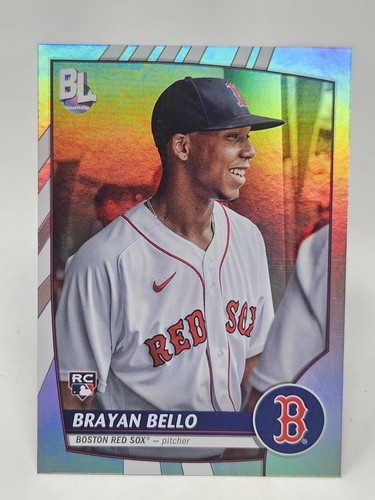 **BRAYAN BELLO** 2023 Topps BIG LEAGUE #211 ROOKIE RAINBOW FOIL - RED SOX