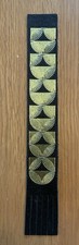 Leather Bookmark (Spiral Design) New/ Unused Condition. Free UK Postage