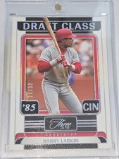 Barry Larkin Panini Two And Three (2024)  Hall Of Fame Limited Mint /32