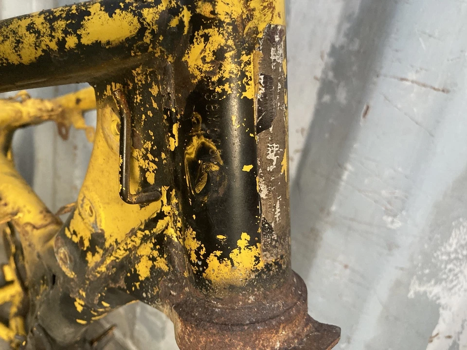 For 1985 Yamaha YTZ250 Tri-Z TRI Z ATC OEM Frame Chassis BOS 38W-21110-00-26 Foto 3 de 4