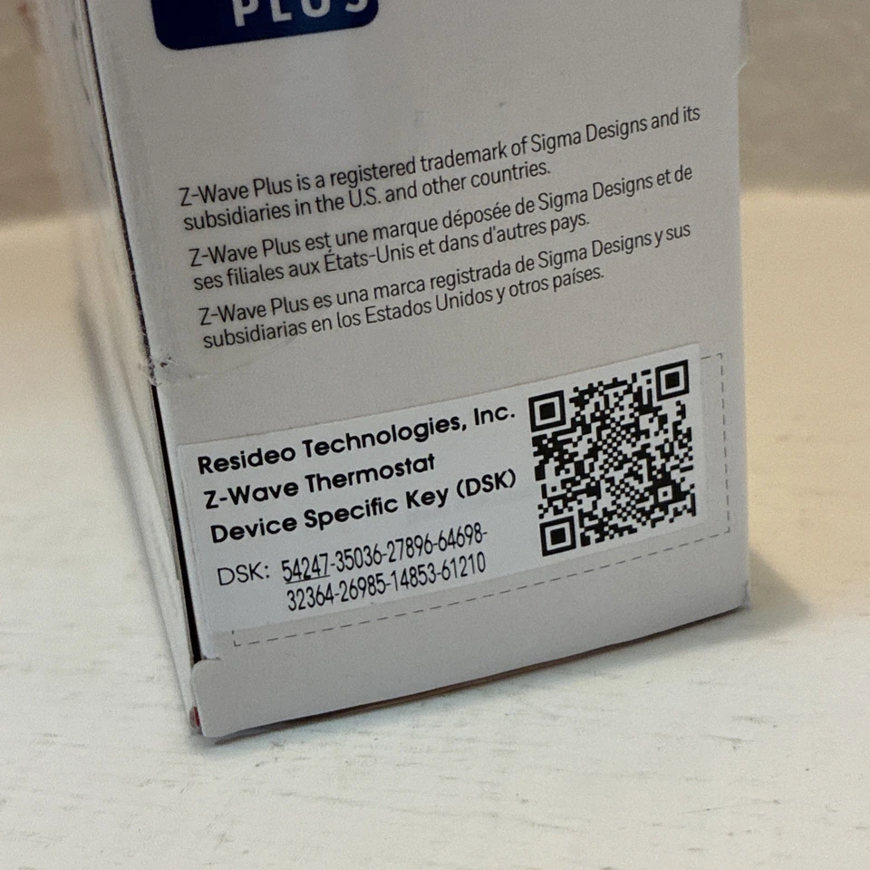 HONEYWELL Home T6 Pro Z-Wave w/SmartStart Programmable Thermostat TH6320ZW2007 - Image 3 of 4