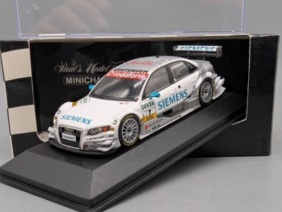 Modellautos 1:43 Minichamps Audi A4 DTM Dritter Platz 2006 #7 Kristensen