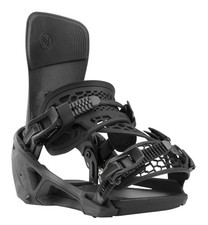 2026 Nidecker Carbon SuperMatic Snowboard Bindings Black Medium
