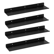 Metal Floating Shelves Wall Shelf Metal Hanging Shelf Metal Display Wall Shel...