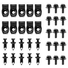 Engine Under Cover Splash Shield Guard 35PCS Extruded U-nuts Car Body Bolts