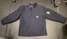 Carhartt Men's Loose Duck Insulated Traditional Coat Navy Large L NEW NWT Jacket