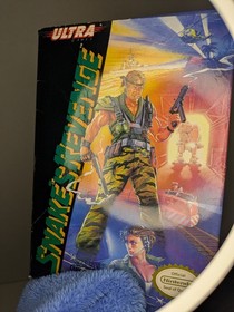 Snake's Revenge (Nintendo, NES, 1990) W/ Box + Manual Authentic Tested Working