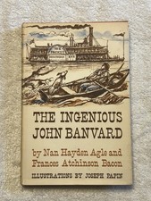The Ingenious John Banvard By Nan Hayden Agle Vintage Hardcover DJ 1966 SIGNED