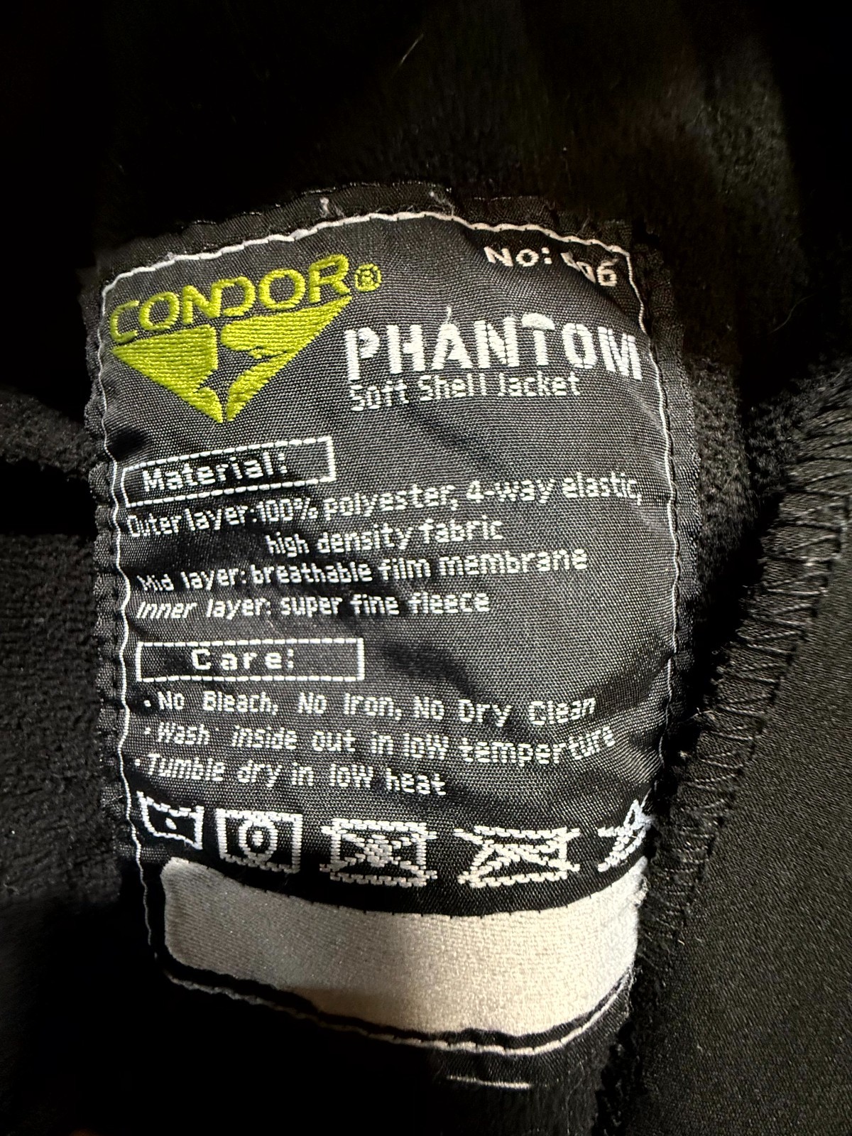 Condor Phantom Softshell Jacket Mens Med Black Fl… - image 11