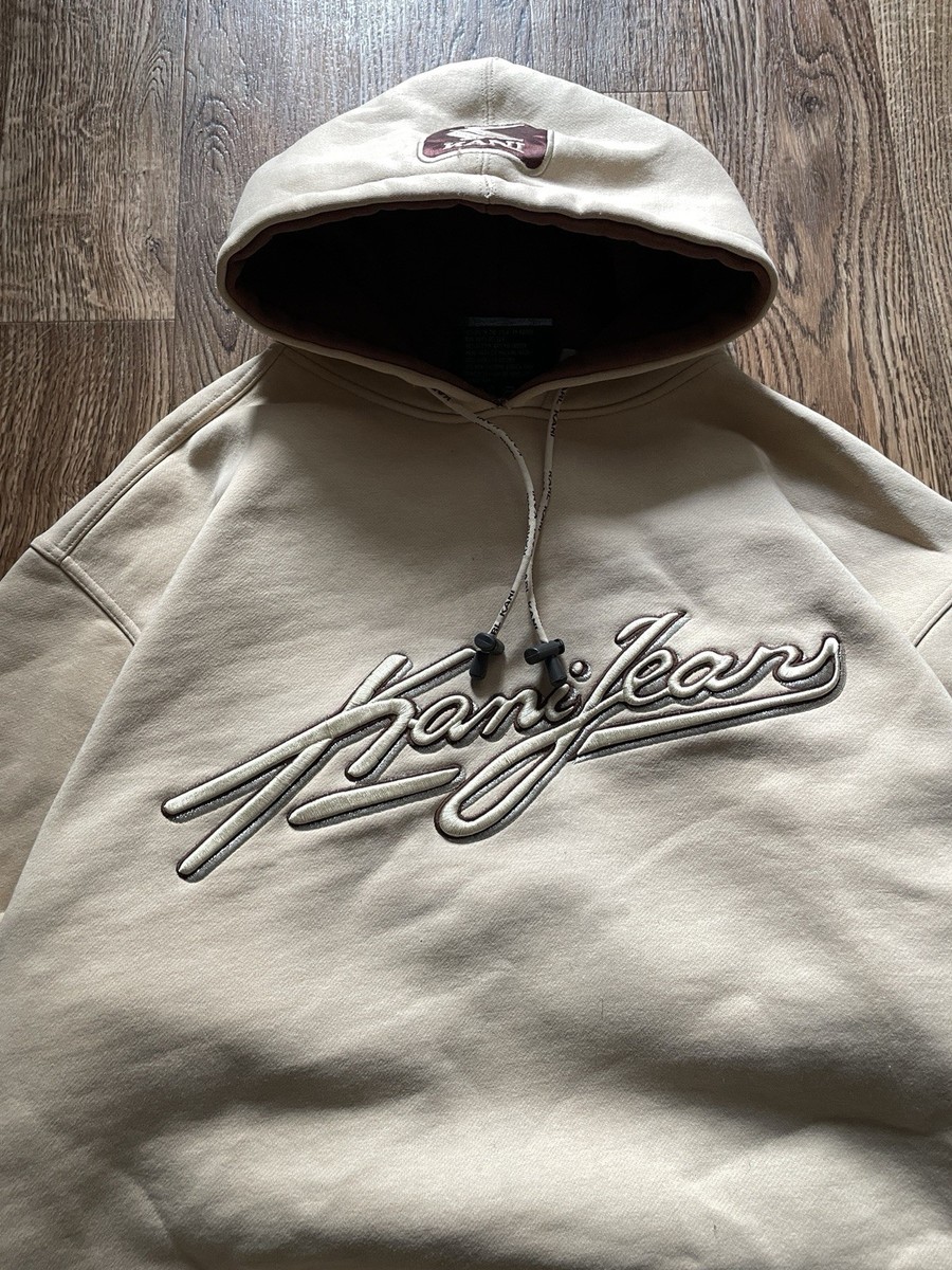 Vintage karl kani hoodie Beige size XXL Rap Hip Hop 2000 Y2K | eBay
