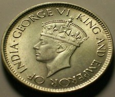 Ceylon, 1942 Fifty Cents, 50 Cents.