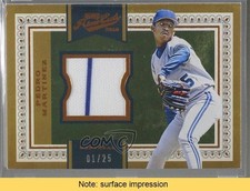 2016 Panini Prime Cuts Base IV Relics Bronze 1/25 Pedro Martinez HOF READ h3a