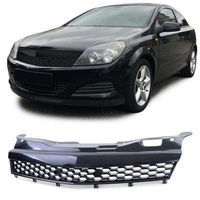Sport Kühlergrill Wabendesign ohne Emblem für Opel Astra H GTC TwinTop 05-10