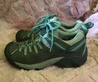 KEEN Women’s Targhee Waterproof Gray Leather Low Hiking Shoes — photo 5
