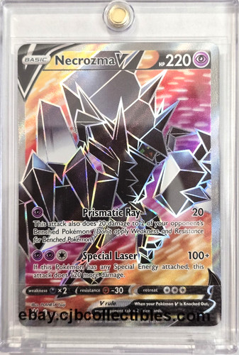 Pokémon NECROZMA V (Full Art) 149/163 Holo Ultra Rare Battle Styles - NM 🍒