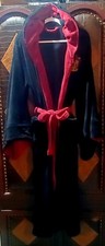 Harry Potter Wizarding World Gryffindor Polyester Adult Robe Black Red OSFM