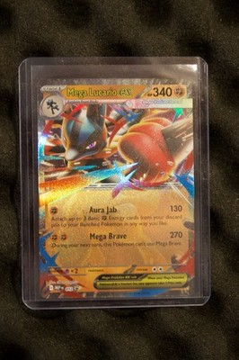 Mega Lucario ex 012 Me: Mega Evolution Promo Holo