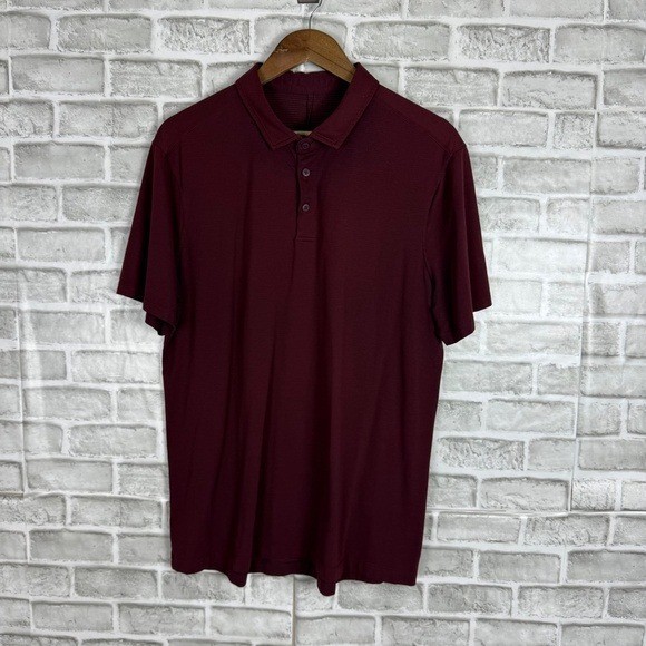 Lululemon Evolution Solid Maroon Performance Stre… - image 2