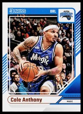 Cole Anthony 2024-25 Donruss #11 Orlando Magic