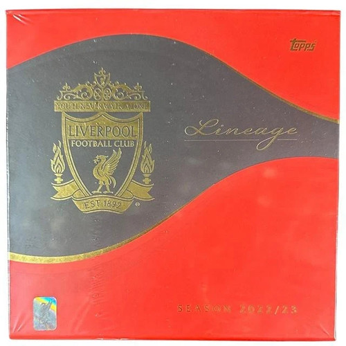2022/23 TOPPS LIVERPOOL LINEAGE SOCCER HOBBY BOX