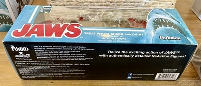 Funko UB011AUKGO8 Reaction Jaws Bloody Great White Shark Action