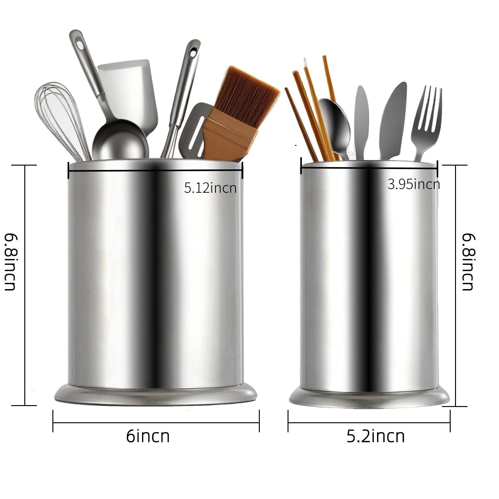 Kitchen Crock Utensil Holder for Countertop,and Countertop Utensil Organizer,...