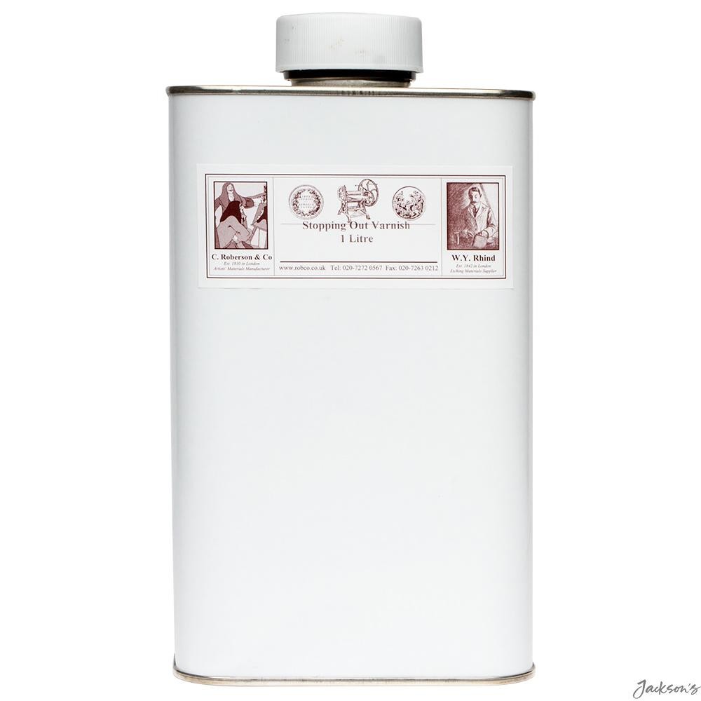Roberson Rhind's Stopping Out Varnish Dark 1L For Etching Plates