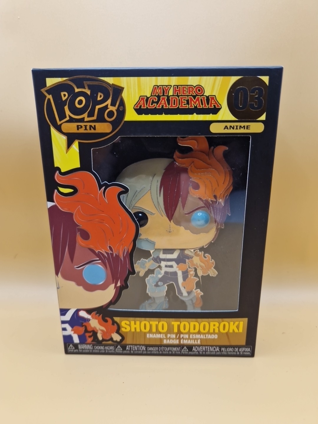 Funko POP! Pin My Hero Academia - Shoto Todoroki ENAMEL PIN BADGE
