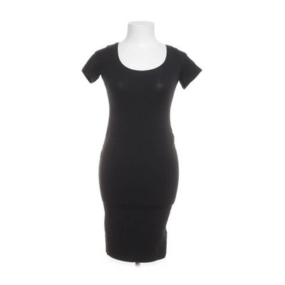 H&M Mama, Umstandskleid, Größe: XS, Schwarz, Baumwolle/Elasthan, Einfarbig #vNv