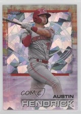 2021 Bowman's Best Atomic Refractor Austin Hendrick #98 11pj