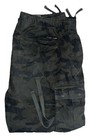 Superdry Men's Green Camouflage Cargo Pants, Straight Leg Drawstring Waist — photo 4