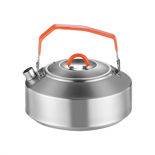 Camping Teapot Insulated Handle Kettle Outdoor Exploration 0.9L Capacity - Picture 23 of 28
