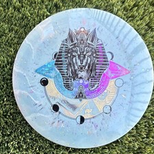 Innova Pharaoh Distance Driver 173g Light Blue Speckled Holographic Stamp