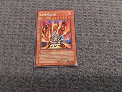 Yugioh Lava Golem PGD-107 Pharaonic Guardian Unlimited|Unlimited Edition MP