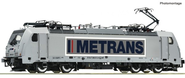 Roco 7500016 H0 Dc E-Lok Br 386 012-9 Metrans Ep. Vi-image