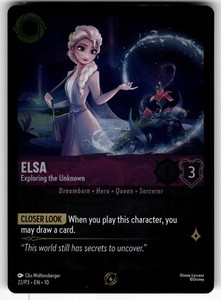 Disney Lorcana Elsa エルサ　プロモ　英語版 Disney Lorcana Elsa エルサ プロモ 英語版 Elsa - Spirit of Winter